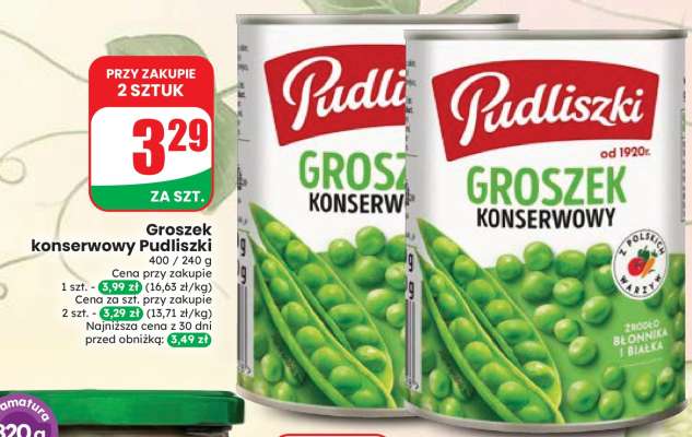 Groszek konserwowy Pudliszki