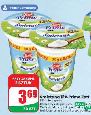 Śmietana 12% Primo Zott