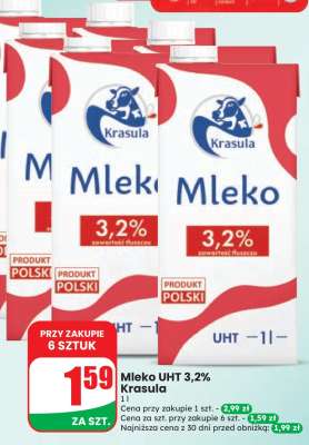Mleko UHT 3,2% Krasula