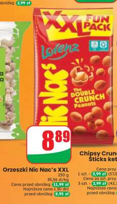 Orzeszki Nic Nac's XXL