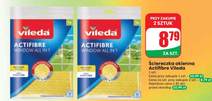Ściereczka okienna Actifibre Vileda