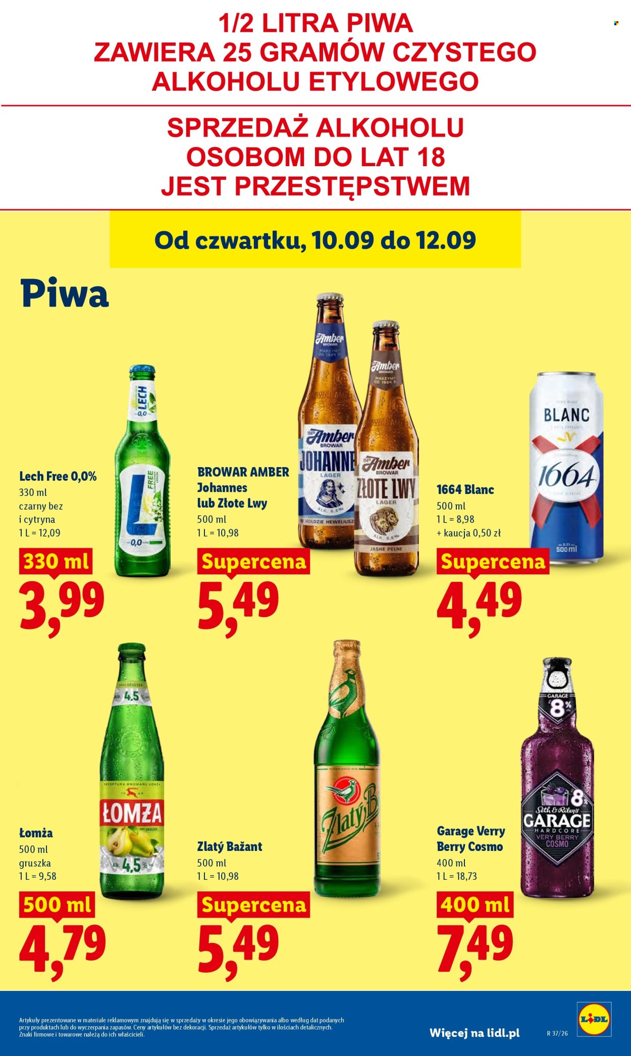 Gazetka Lidl - 10.9.2026. - 12.9.2026.. Strona 65