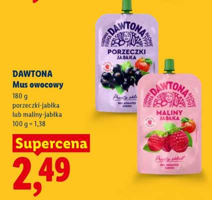 DAWTONA Mus owocowy