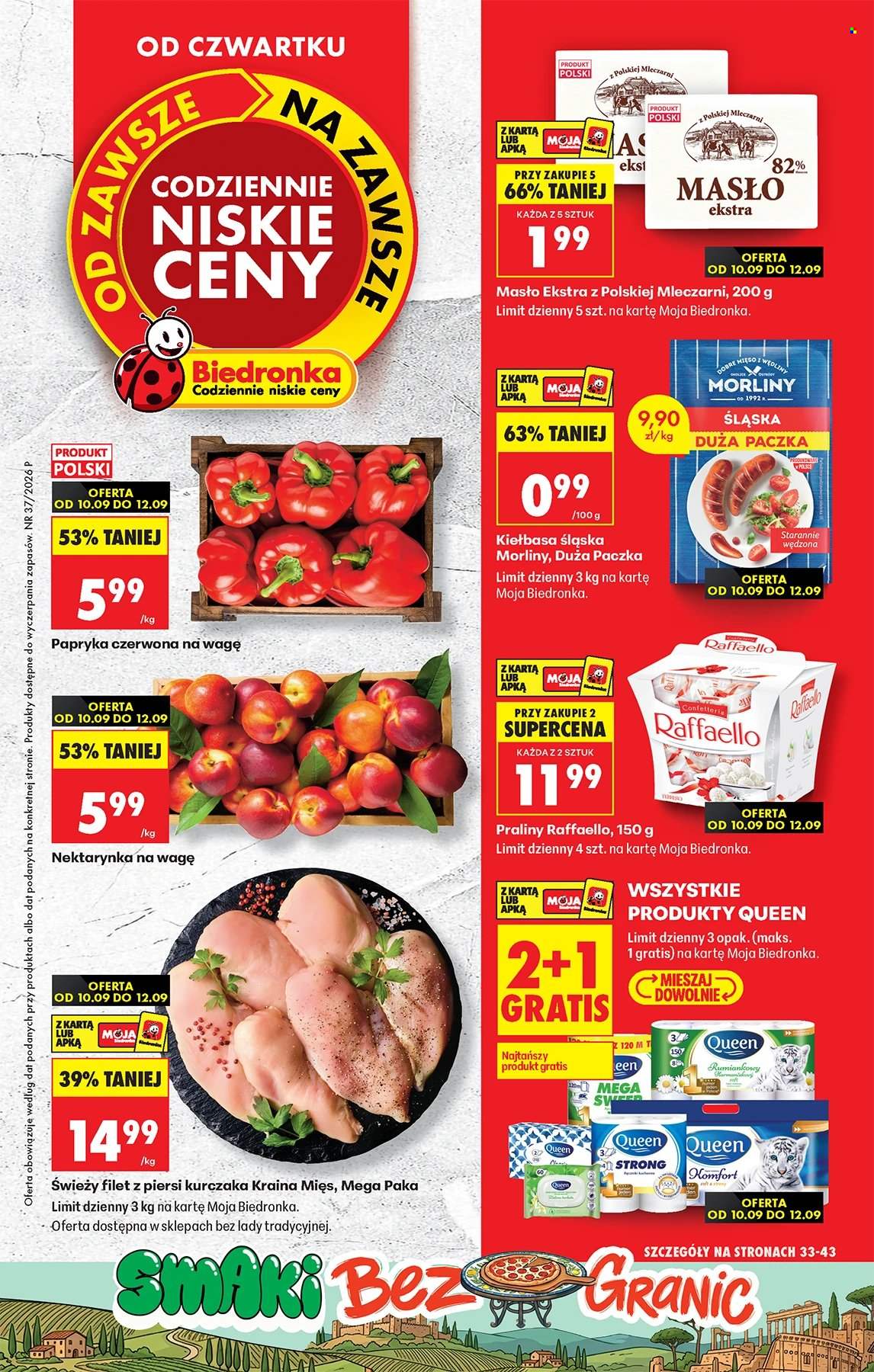 Gazetka Biedronka - 10.9.2026. - 16.9.2026.. Strona 1