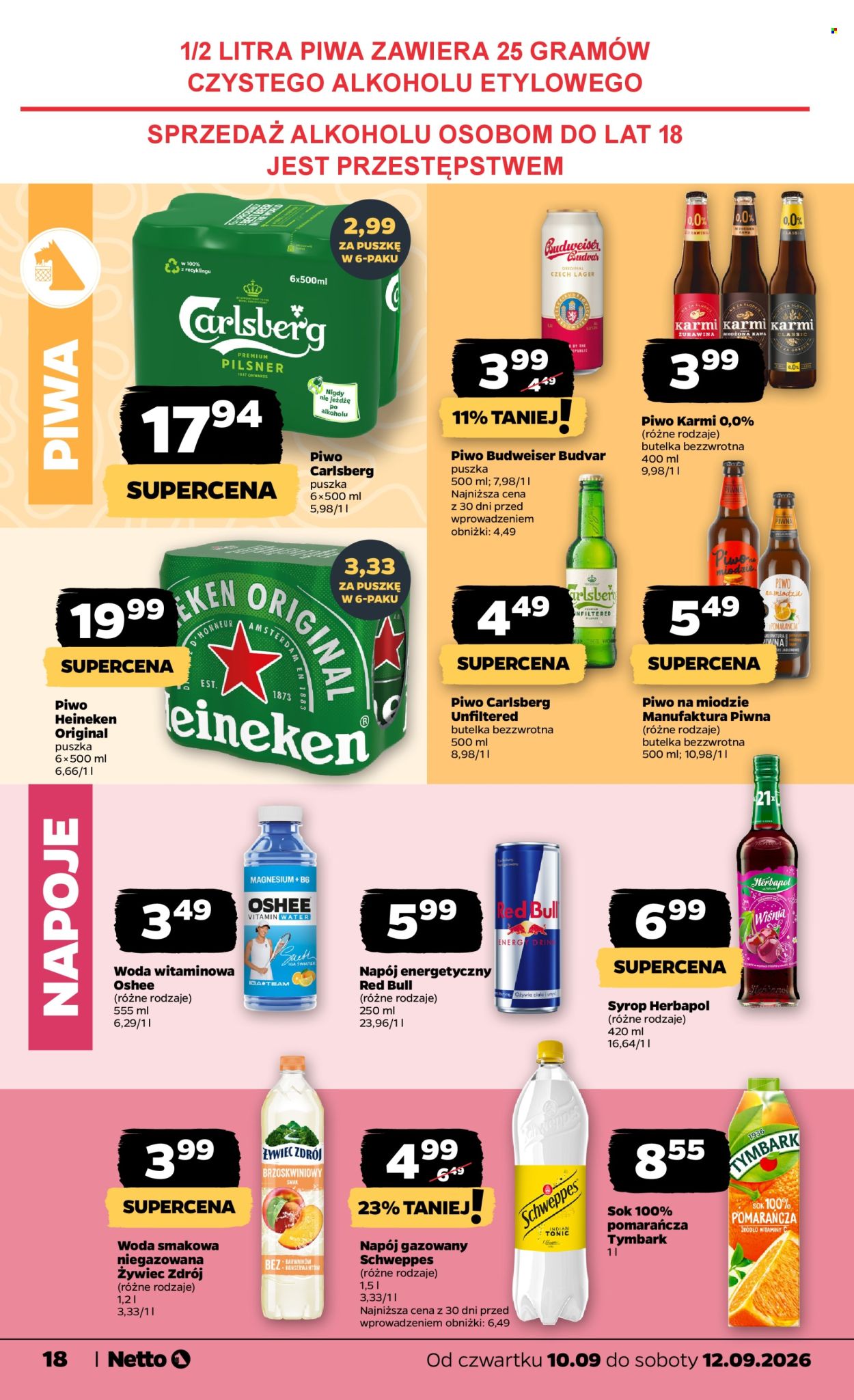 Gazetka Netto - 10.9.2026. - 12.9.2026.. Strona 18