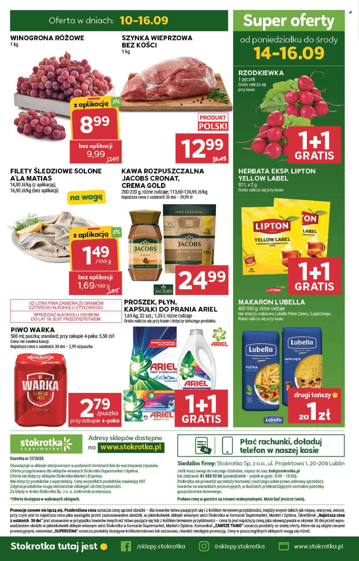 Gazetka Stokrotka Supermarket - 10.9.2026. - 16.9.2026.. Strona 42