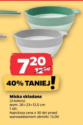 Miska składana