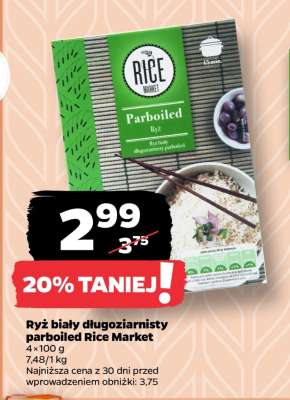 Ryż biały długoziarnisty Parboiled Rice Market