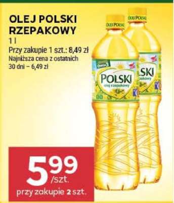 Olej Polski rzepakowy