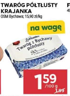 Twaróg półtłusty – krajanka