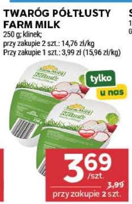 Twaróg półtłusty Farm Milk