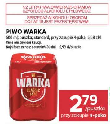 Piwo Warka
