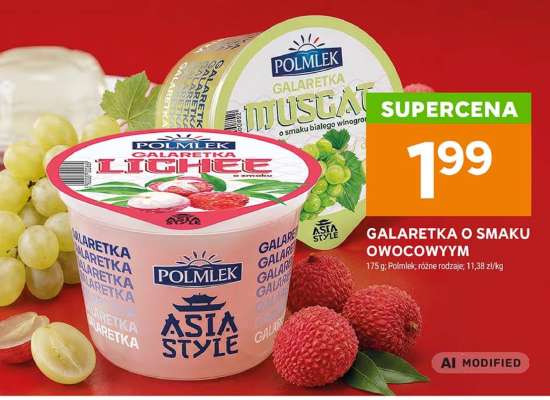 Galaretka o smaku owocowym