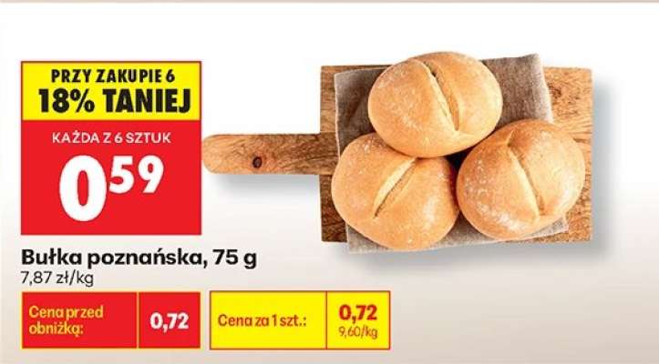 Bułka poznańska 75 g