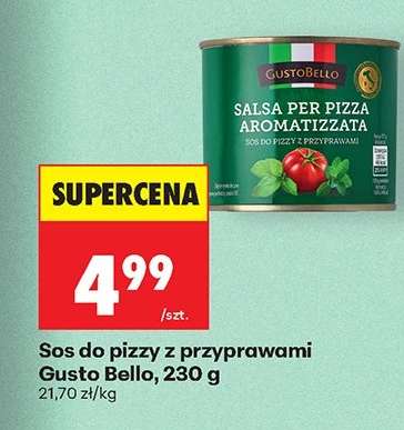 Sos do pizzy z przyprawami Gusto Bello, 230 g