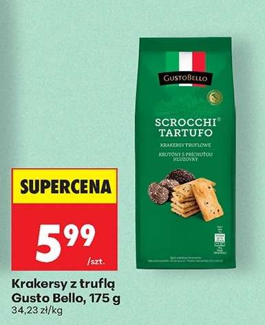 Krakersy z truflą Gusto Bello, 175 g