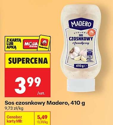 Sos czosnkowy Madero , 410 g