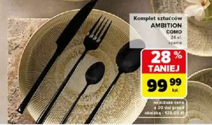 Komplet sztućców AMBITION COMO