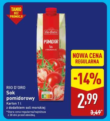 RIO D'ORO Sok pomidorowy