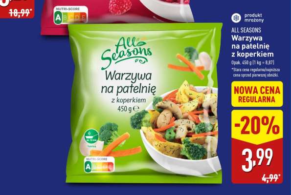 ALL SEASONS Warzywa na patelnię z koperkiem