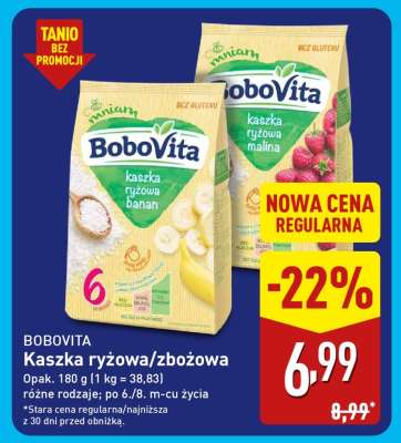 BOBOVITA Kaszka ryżowa/zbożowa