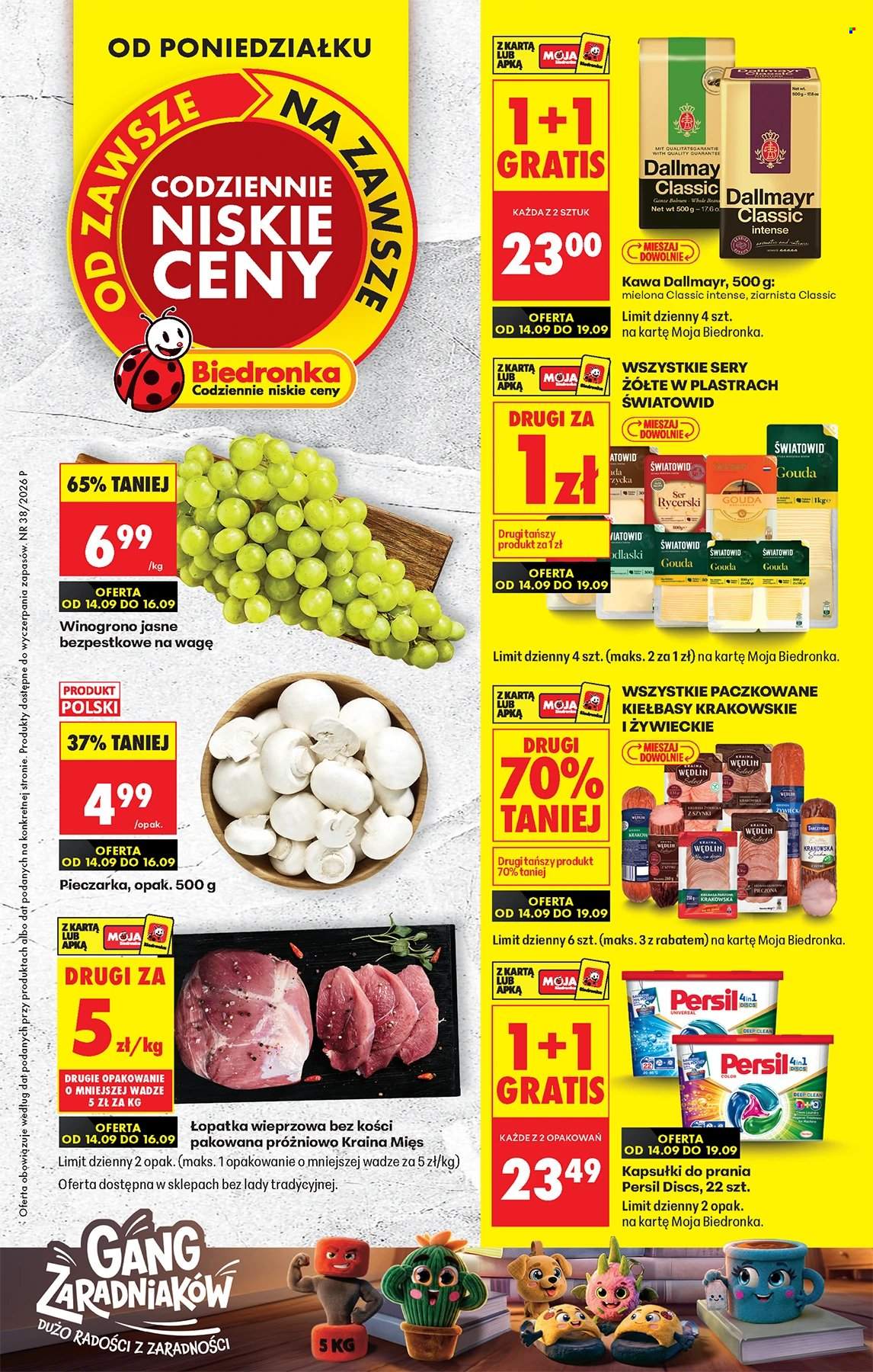 Gazetka Biedronka - 14.9.2026. - 19.9.2026.. Strona 1