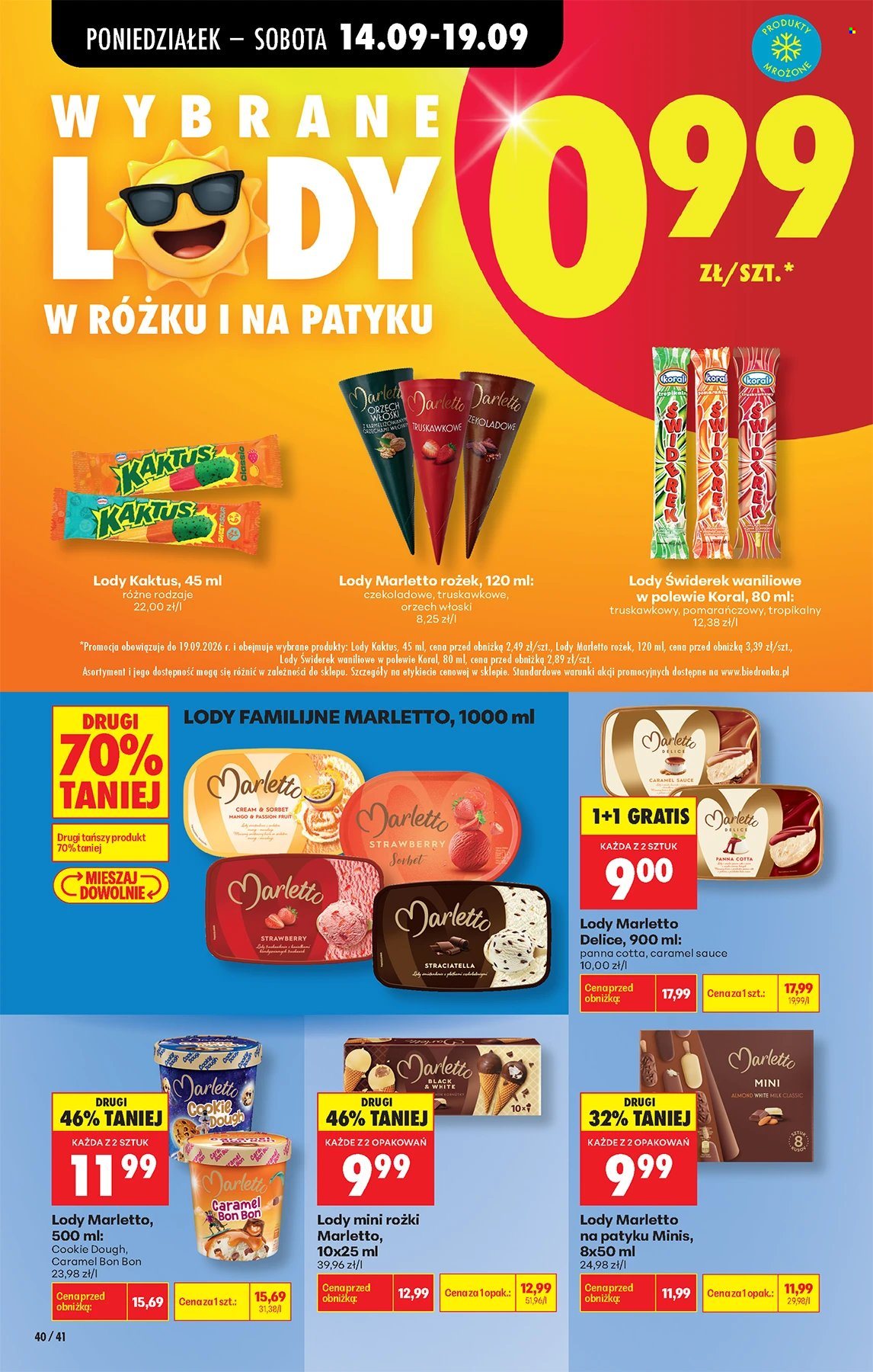 Gazetka Biedronka - 14.9.2026. - 19.9.2026.. Strona 40