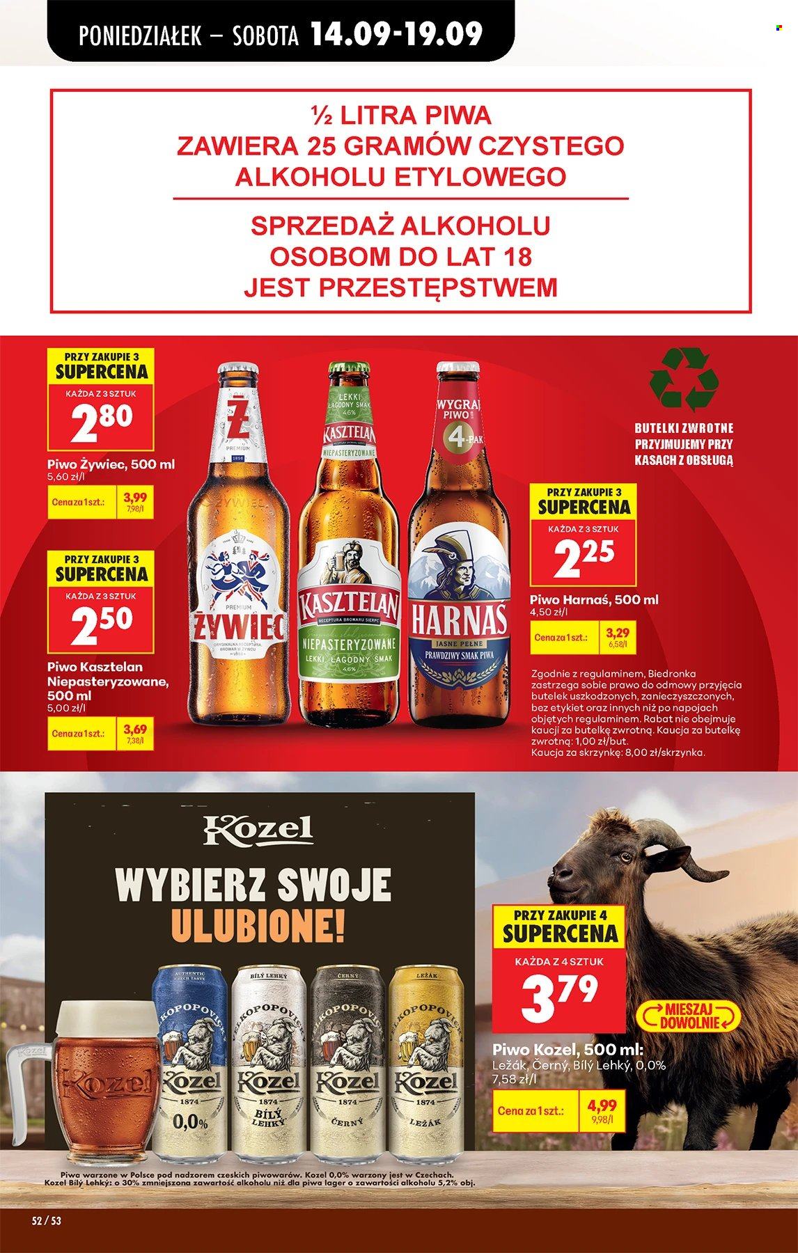 Gazetka Biedronka - 14.9.2026. - 19.9.2026.. Strona 52
