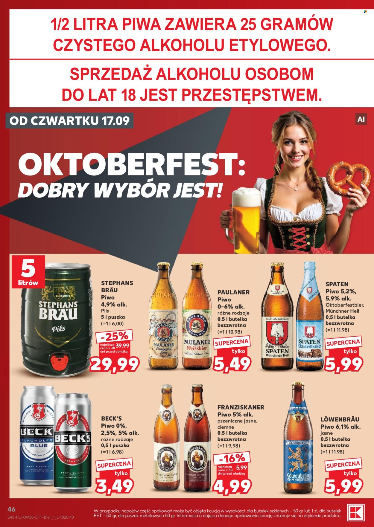 Gazetka Kaufland - 17.9.2026. - 23.9.2026.. Strona 46