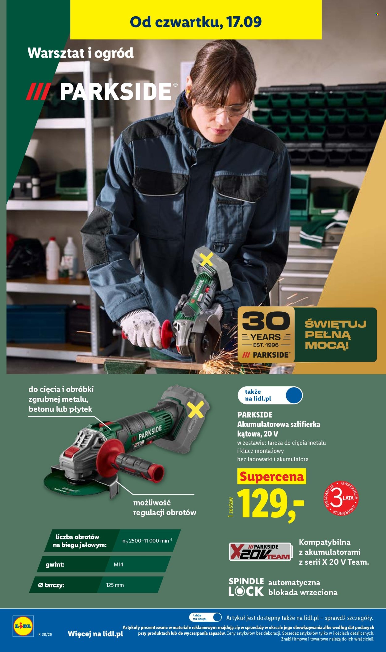 Gazetka Lidl - 17.9.2026. - 19.9.2026.. Strona 36