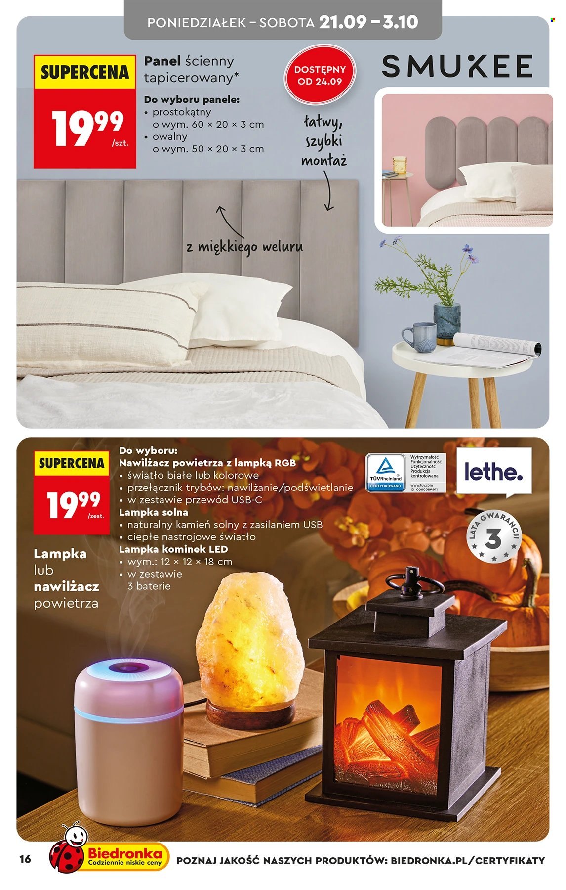 Gazetka Biedronka - 19.9.2026. - 7.10.2026.. Strona 16
