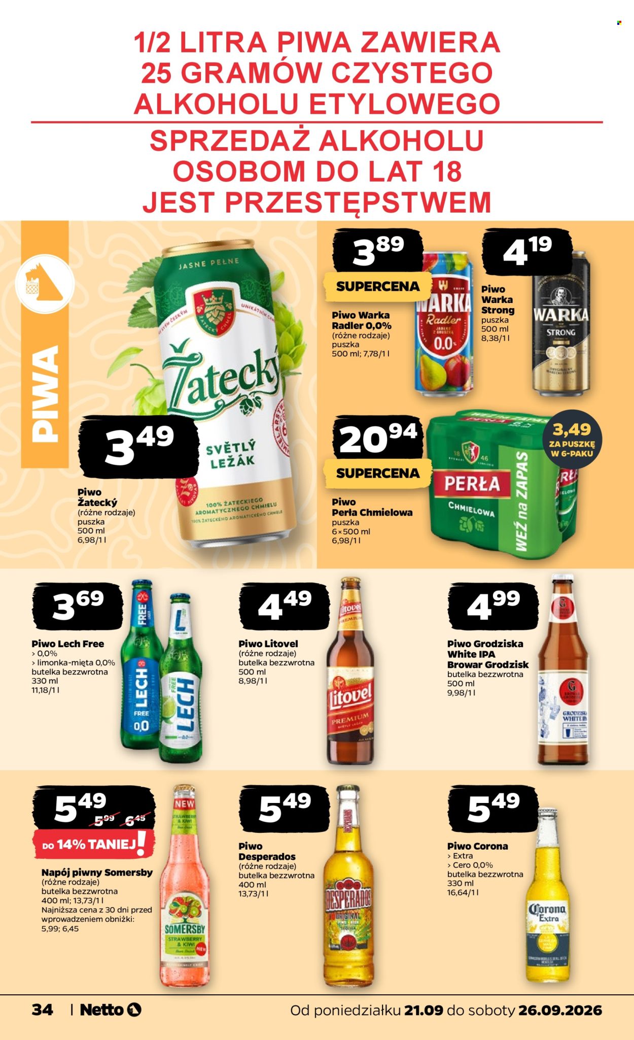 Gazetka Netto - 21.9.2026. - 26.9.2026.. Strona 34