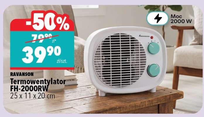 Termowentylator FH-2000RW