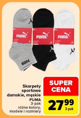 Skarpety sportowe damskie, męskie PUMA