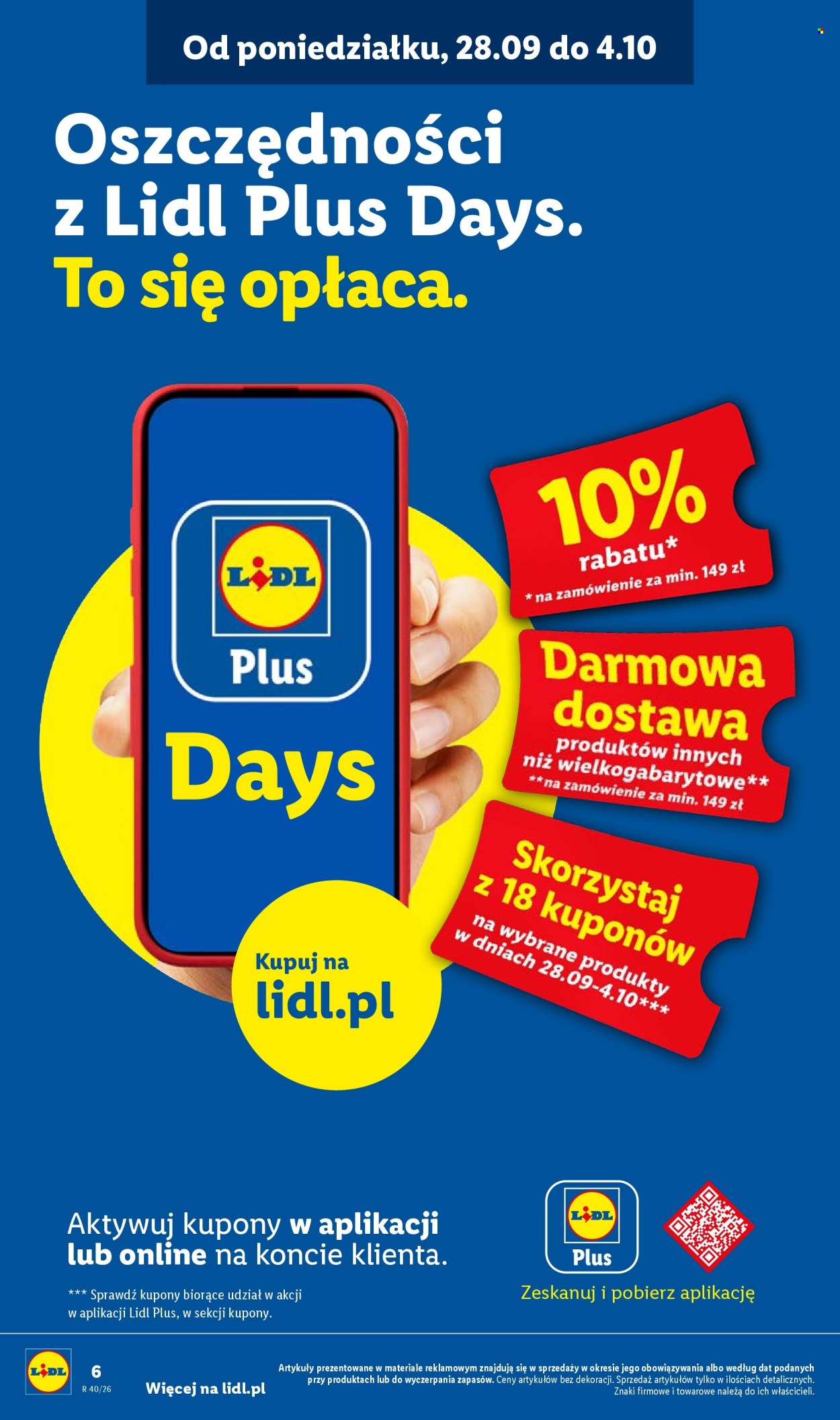 Gazetka Lidl - 28.9.2026. - 3.10.2026.. Strona 6