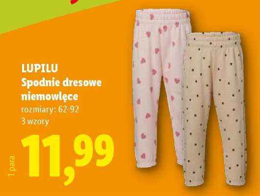 LUPILU Spodnie dresowe niemowlęce