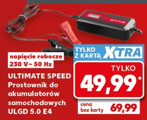 ULTIMATE SPEED Prostownik do akumulatorów samochodowych ULGD 5.0 E4