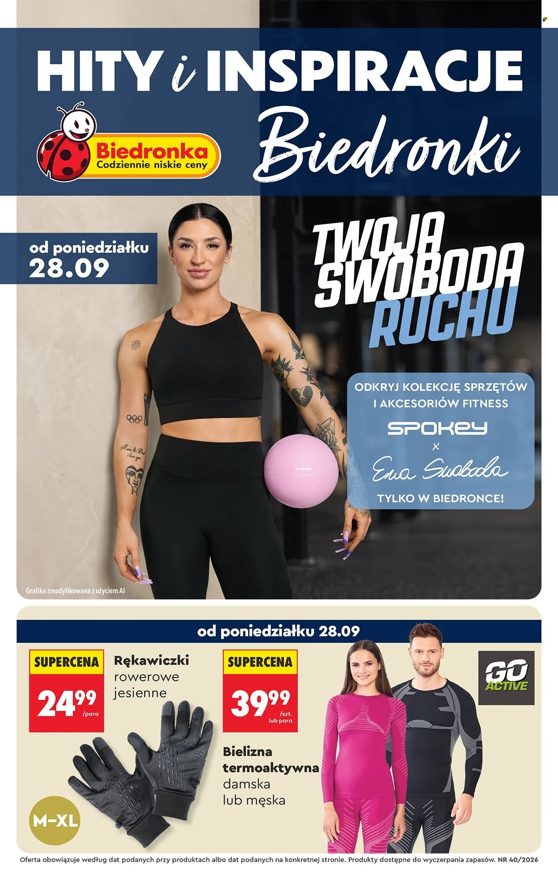 Gazetka Biedronka - 28.9.2026. - 14.10.2026.. Strona 1