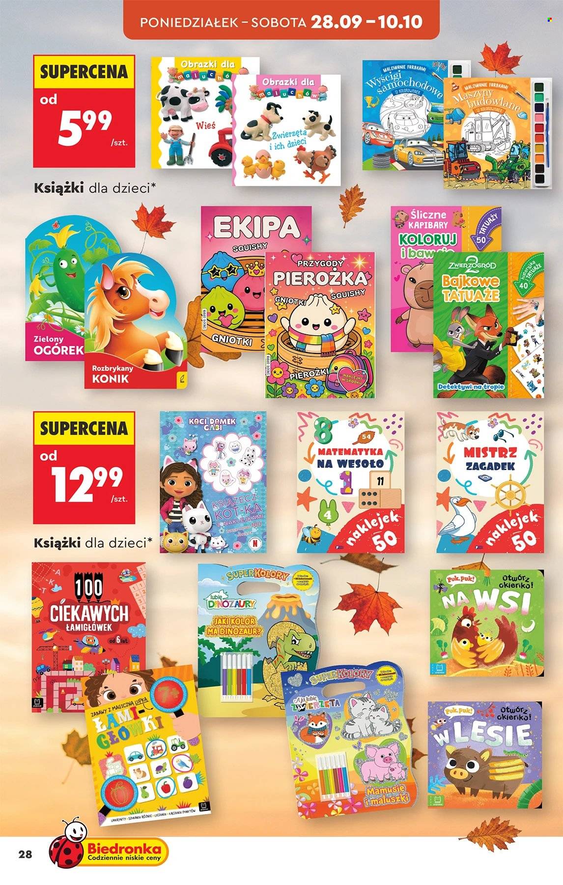 Gazetka Biedronka - 28.9.2026. - 14.10.2026.. Strona 28