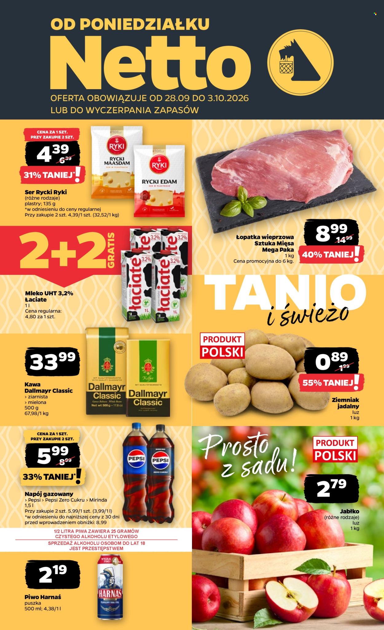 Gazetka Netto - 28.9.2026. - 3.10.2026.. Strona 1
