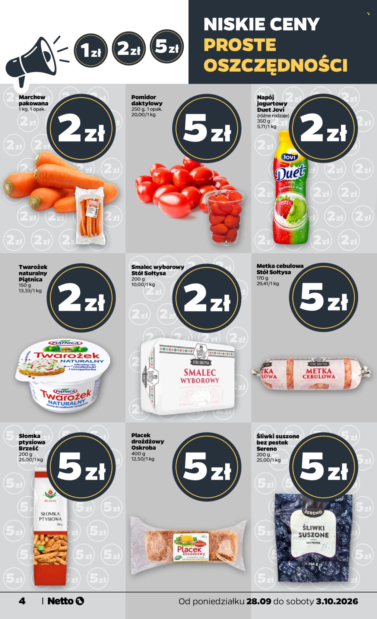 Gazetka Netto - 28.9.2026. - 3.10.2026.. Strona 4