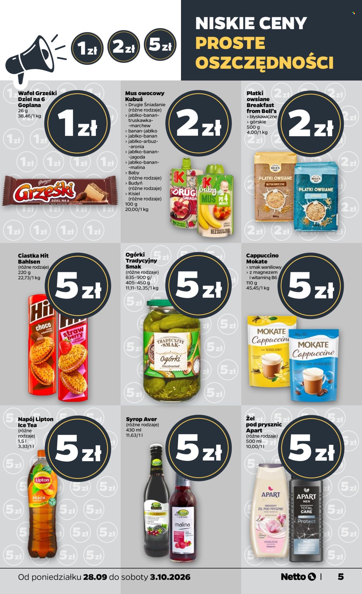 Gazetka Netto - 28.9.2026. - 3.10.2026.. Strona 5