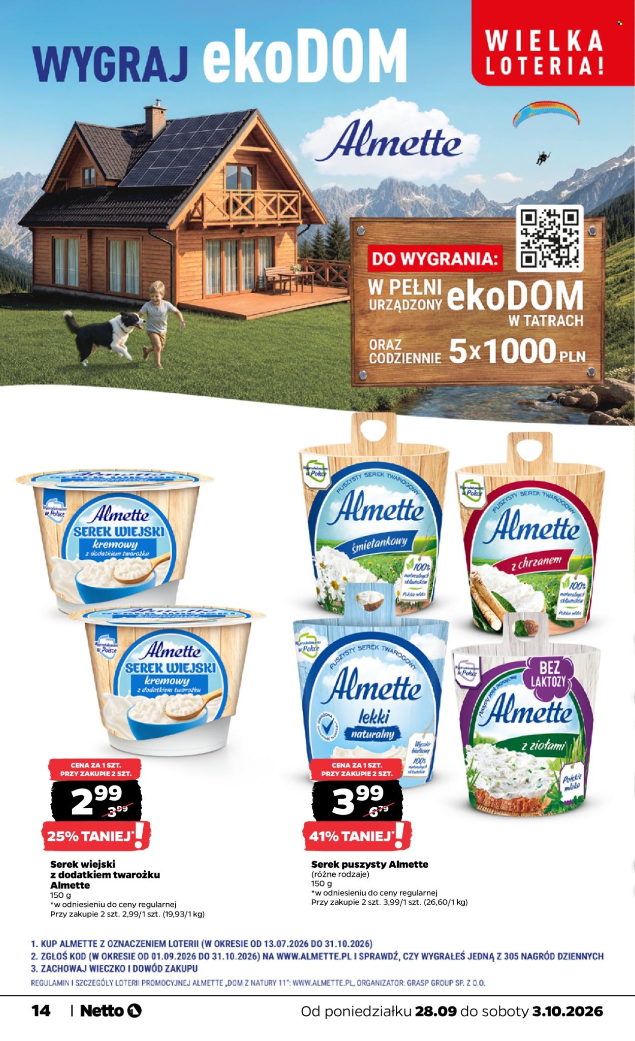 Gazetka Netto - 28.9.2026. - 3.10.2026.. Strona 14