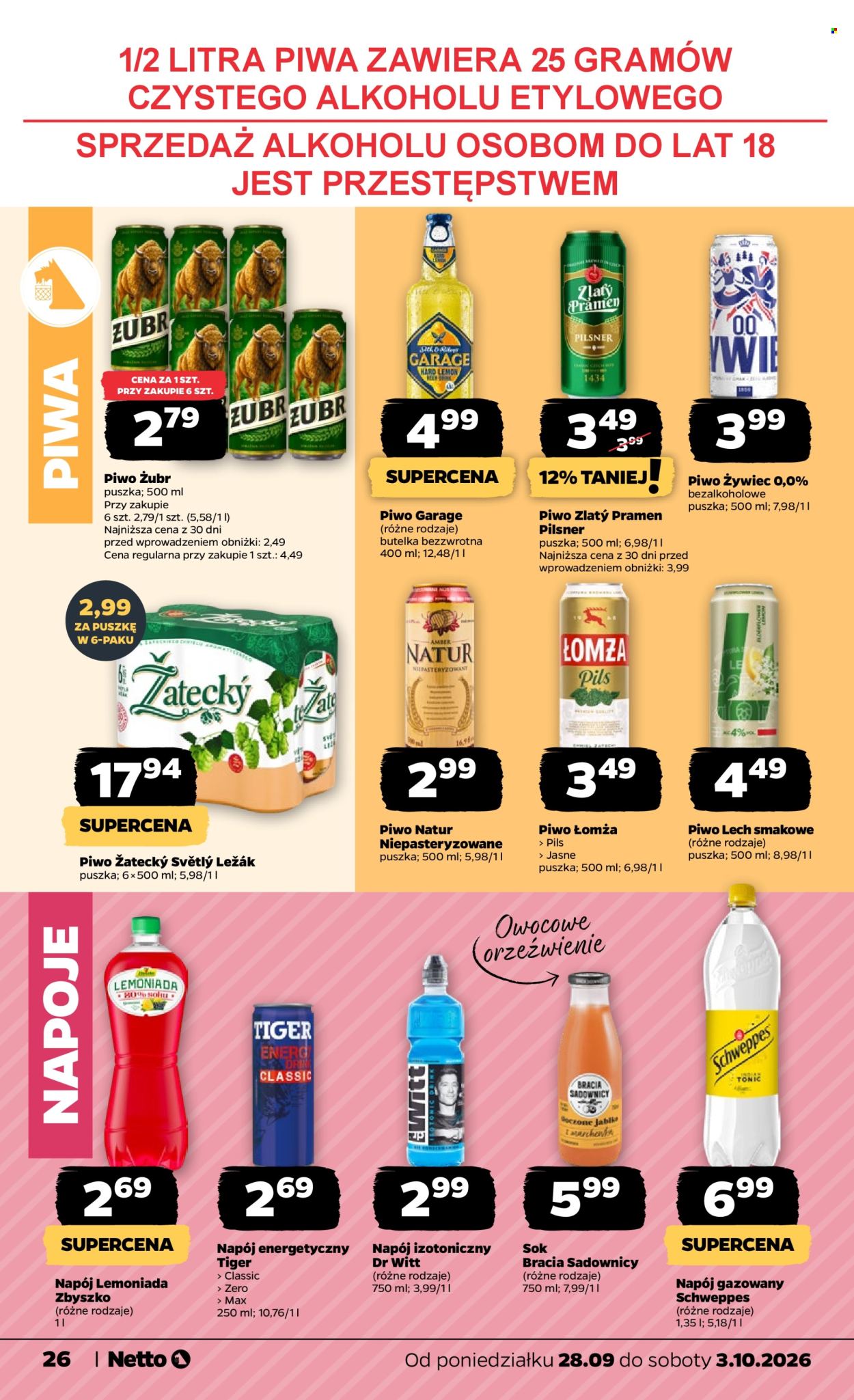 Gazetka Netto - 28.9.2026. - 3.10.2026.. Strona 26