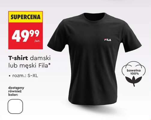 T-shirt damski lub męski Fila