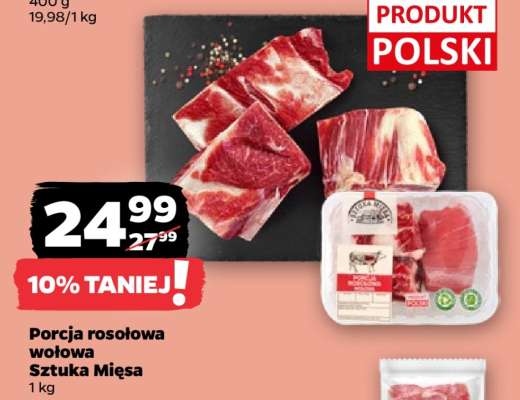 Porcja rosołowa wołowa Sztuka Mięsa