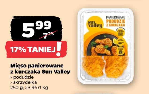 Mięso panierowane z kurczaka Sun Valley
