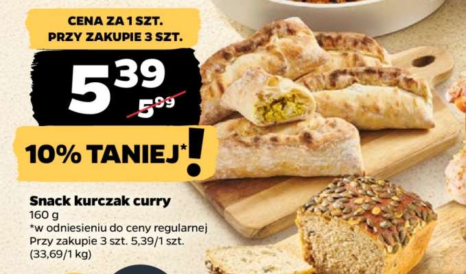 Snack kurczak curry