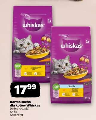 Karma sucha dla kotów Whiskas