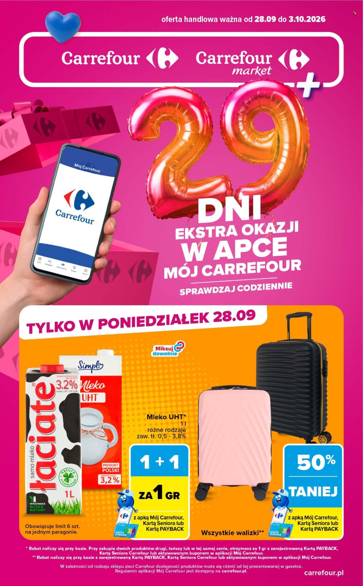 Gazetka Carrefour - 28.9.2026. - 3.10.2026.. Strona 1